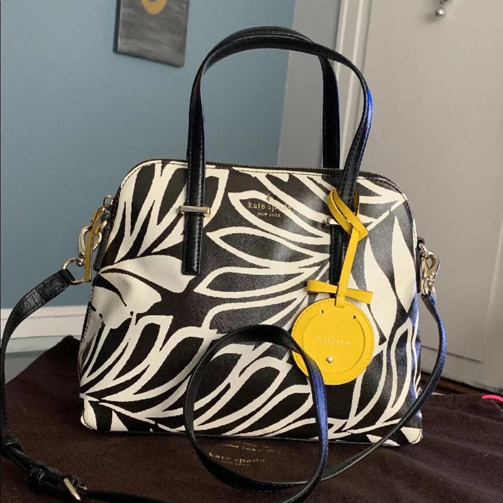Kate Spade Hawaii Aloha Leather Satchel NWOT